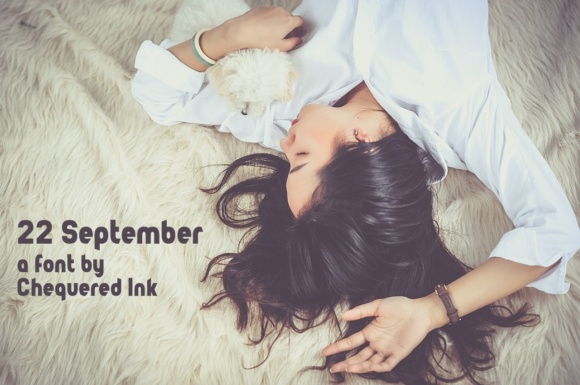 22 September: A Modern Techno Typeface for Bold Branding