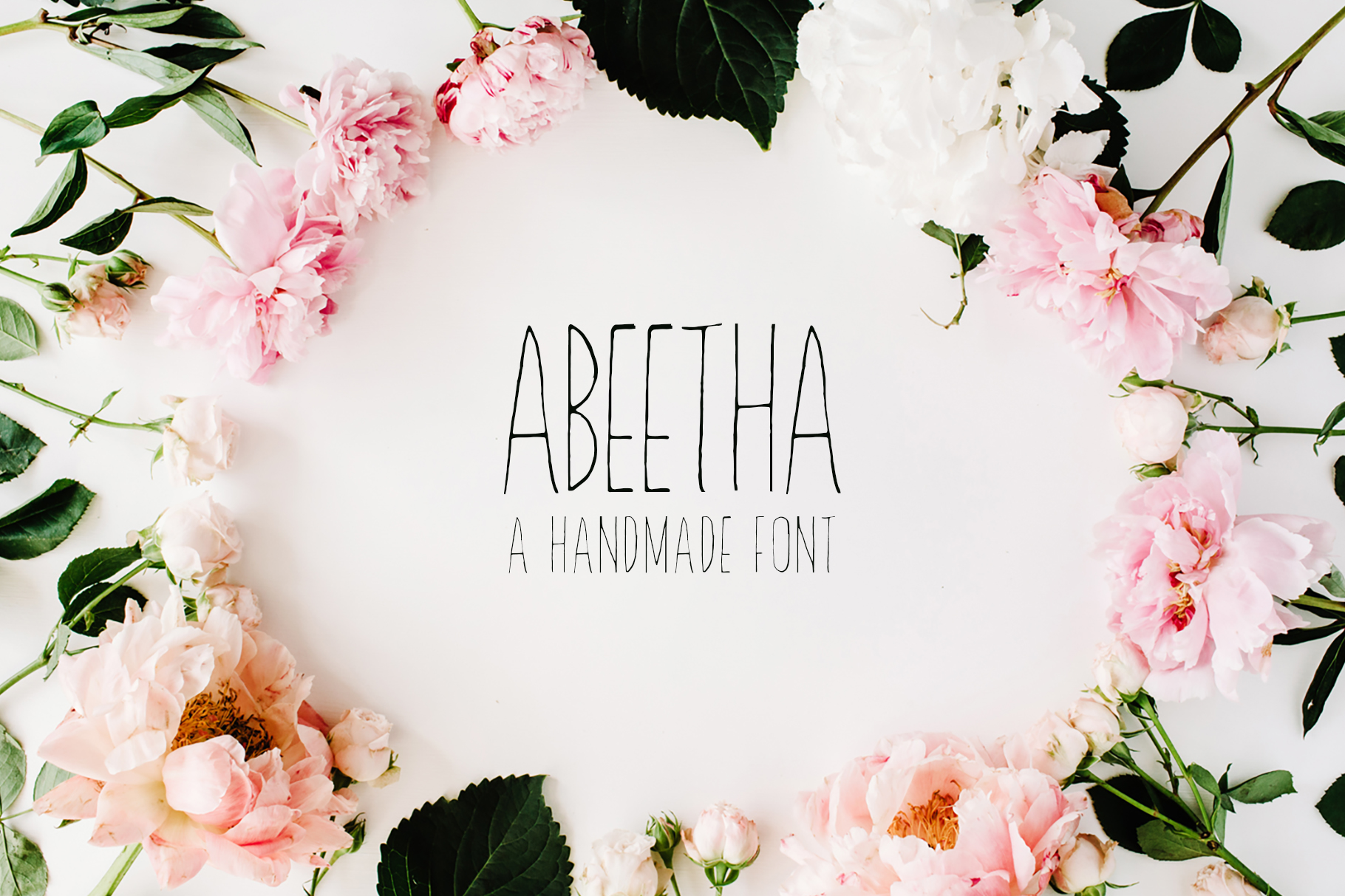 Abeetha: A Handwritten Sans Serif Font for Modern Branding