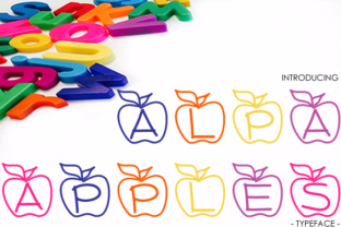Alpha Apples: A Designer's Take on Bold Decorative Type