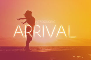 Arrival Sans: A Casual Typeface for Bold Campaigns