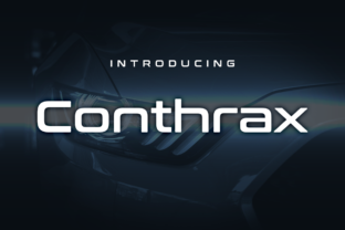 Conthrax: A Modern Sans Serif Typeface for Editorial Design