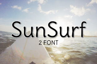Designing Summer Vibes with the Sun Surf Typeface