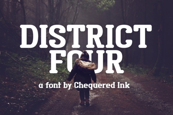 Designing with District Four: A Playful Serif Font for Brands