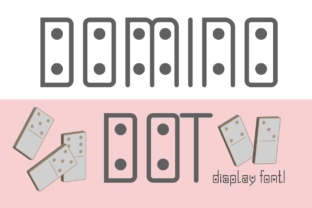 Domino Dot Duo: A Fresh Sans Serif Font for Web Design