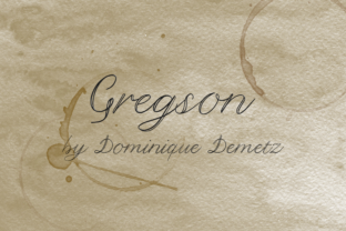 Gregson Font Review: A Handwritten Touch for Brand Identity