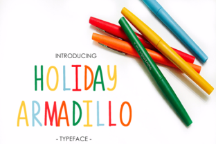 Holiday Armadillo: A Relaxed Sans Serif for Editorial Design