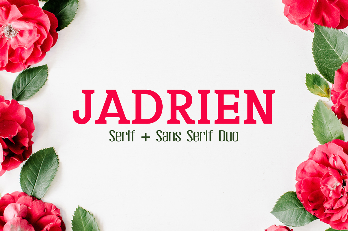 Jadrien: A Versatile Serif Font for Modern Branding