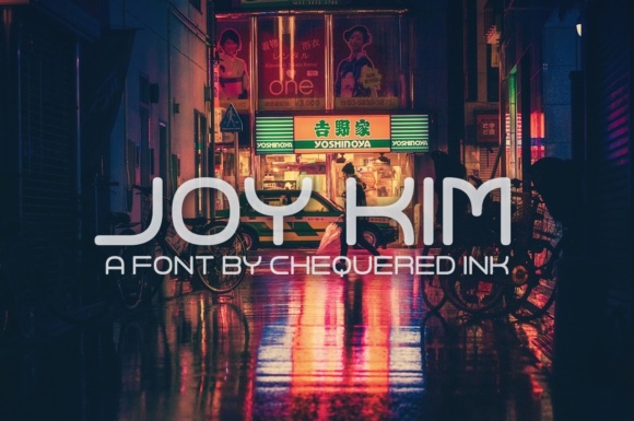 Joy Kim: The Futuristic Typeface for Bold Marketing