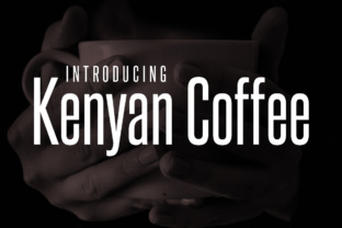 Kenyan Coffee: A Condensed Typeface for Modern Web Design