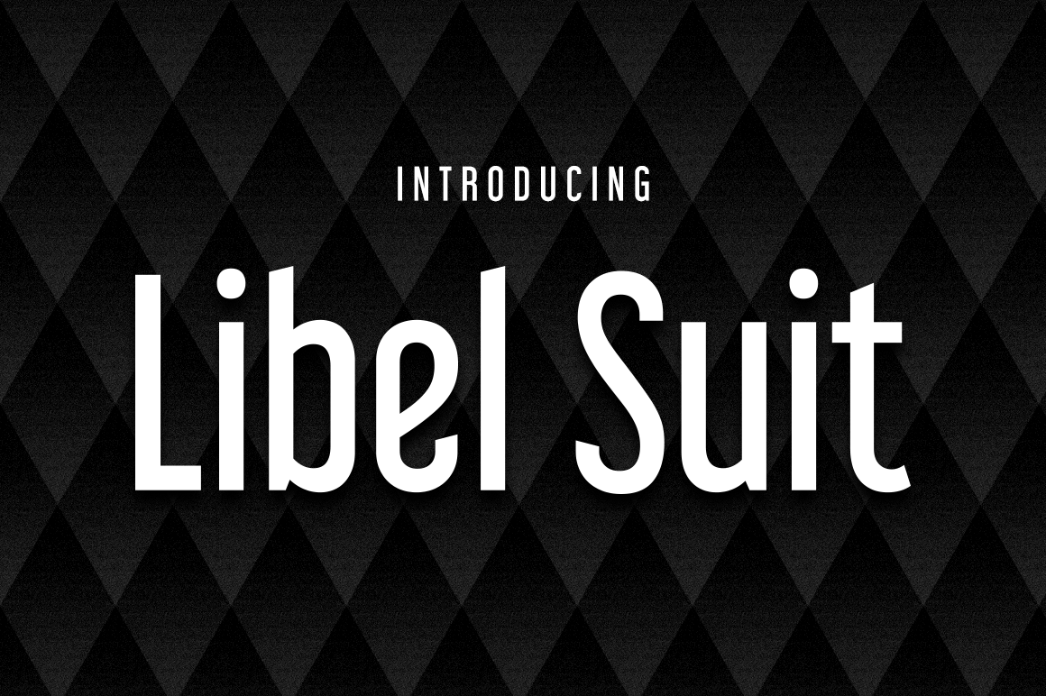 Libel Suit Typeface Review: A Narrow Sans for Bold Brands