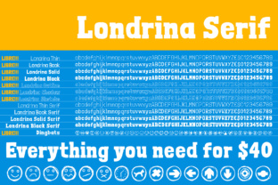Londrina Serif: A Designer's Take on Bold Branding