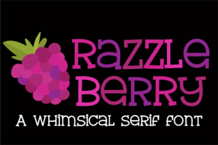 Razzle Berry: The Serif Font for Scroll-Stopping Marketing