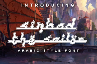Sinbad the Sailor: A Bold Decorative Font for Marketing