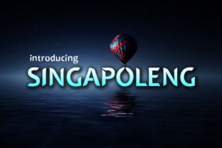 Singapoleng: A Bold Sans Serif for Modern Brand Identity