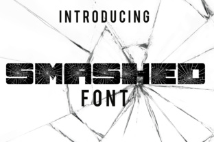 Smashed Font Review: A Textured Typeface for Bold Brands
