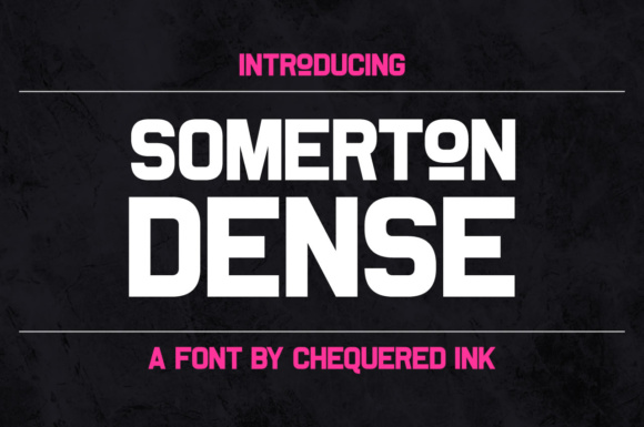 Somerton Dense: The Bold Typeface Your Brand Needs