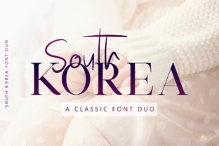 South Korea Font: A Versatile Serif for Digital Design