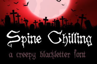 Spine Chilling: A Blackletter Typeface for Editorial Mood