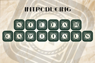 Stefan Capitals: The Perfect Decorative Font for Crafters