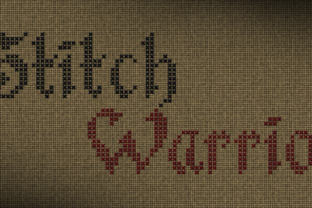 Stitch Warrior: The Perfect Gothic Stitch Font for Crafters