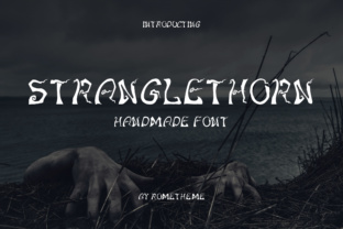 Stranglethorn Font Review: A Bold Display Typeface for Web