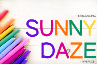 Sunny Daze: A Bold Sans Serif Typeface for Modern Web Design