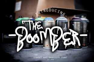 The Boomber Font: A Bold Blackletter for Modern Branding