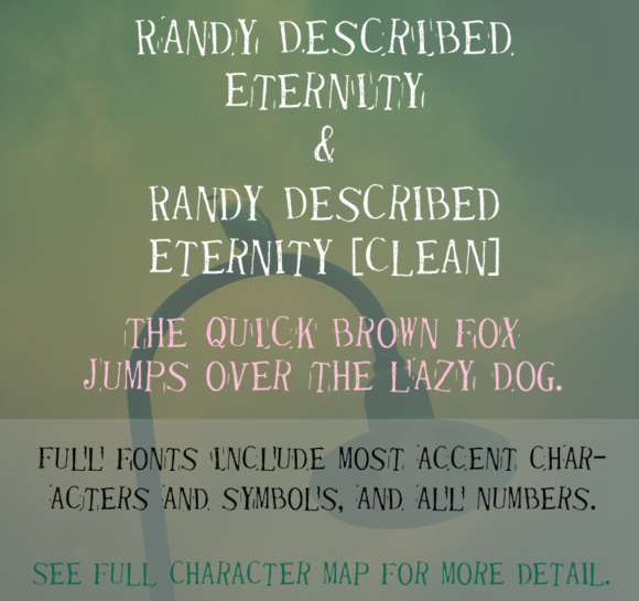 Using Randy Described Eternity for Unique Web Typography