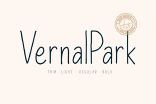 Vernal Park Family: A Classic Sans Serif Typeface for Web Design
